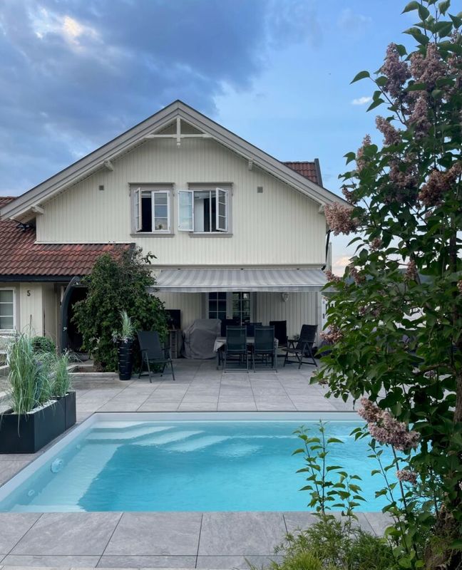 Monaco 850 glassfiber svømmebasseng