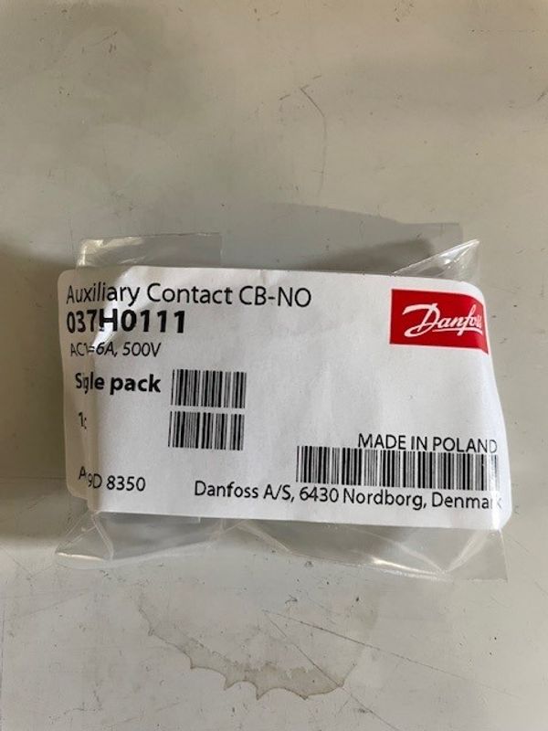 Hjelpekontakt Danfoss