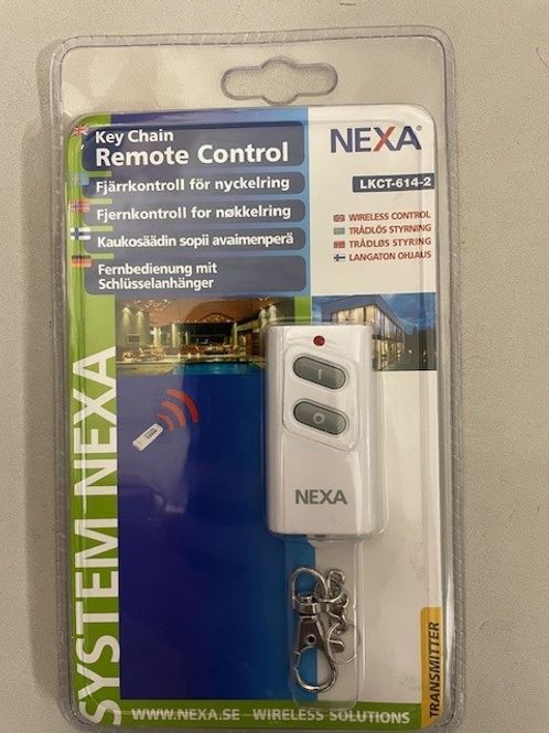 Hovedbilde Fjernkontroll mini av/på Nexa