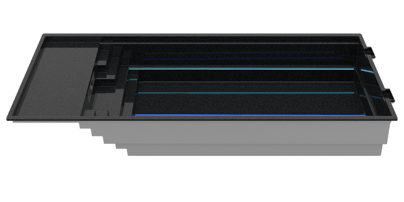 Lido Grand 100 - Symmetrisk eksklusivt stranddesign