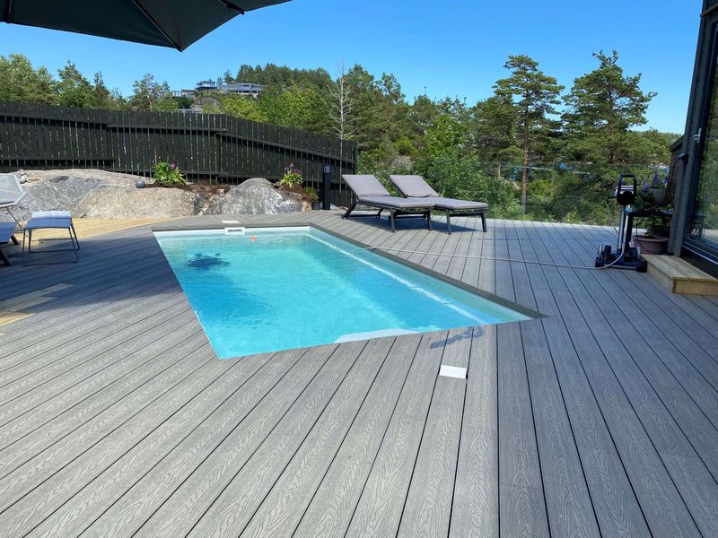 Joy glassfiber svømmebasseng