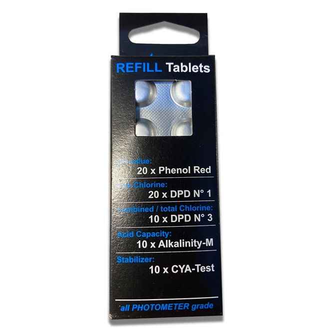 Hovedbilde Pool Lab 2.0 refill tabletter