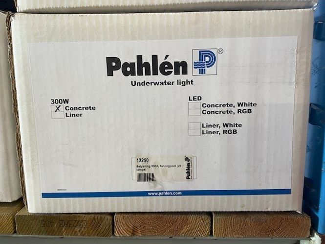 Hovedbilde Undervannslys 300 A for vanntett betong
